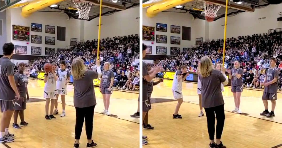 Thousands Of High School Students Go Silent So A Blind Basketball ...